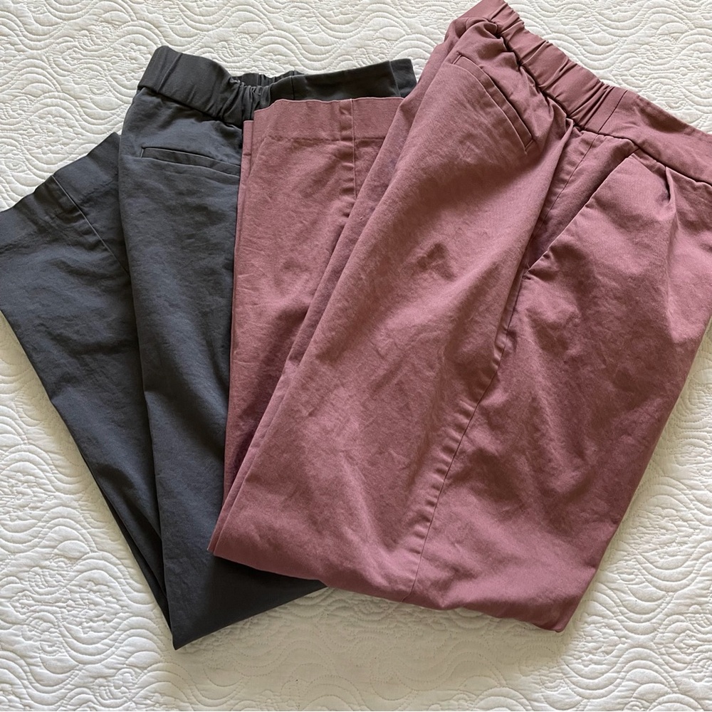 A NEW DAY High Rise Pleated Pant Bundle (2 Pair) Sz XS